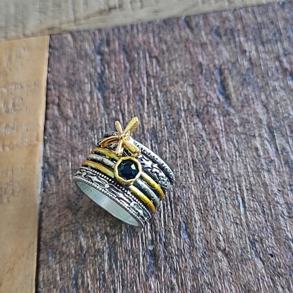 Size 7.5 - Star Fish 🌟 Boho Ring